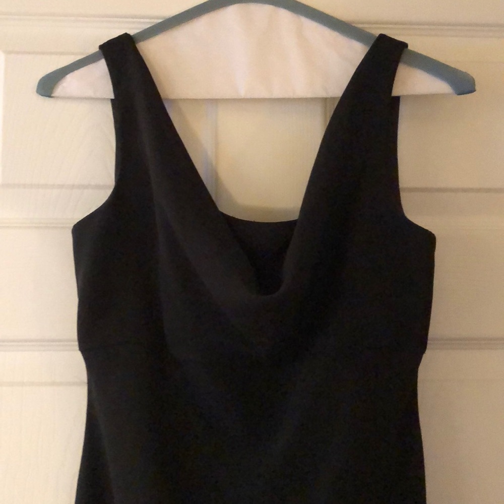 Classic, formal black dress